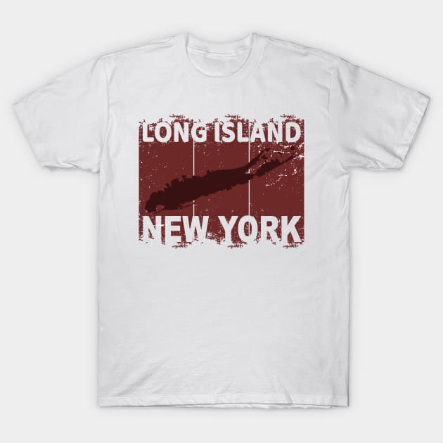 'Long Island NY New York' Beautiful New York City Gift T-Shirt by ourwackyhome